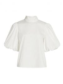 Margot Puff-Sleeve Top at Saks Fifth Avenue